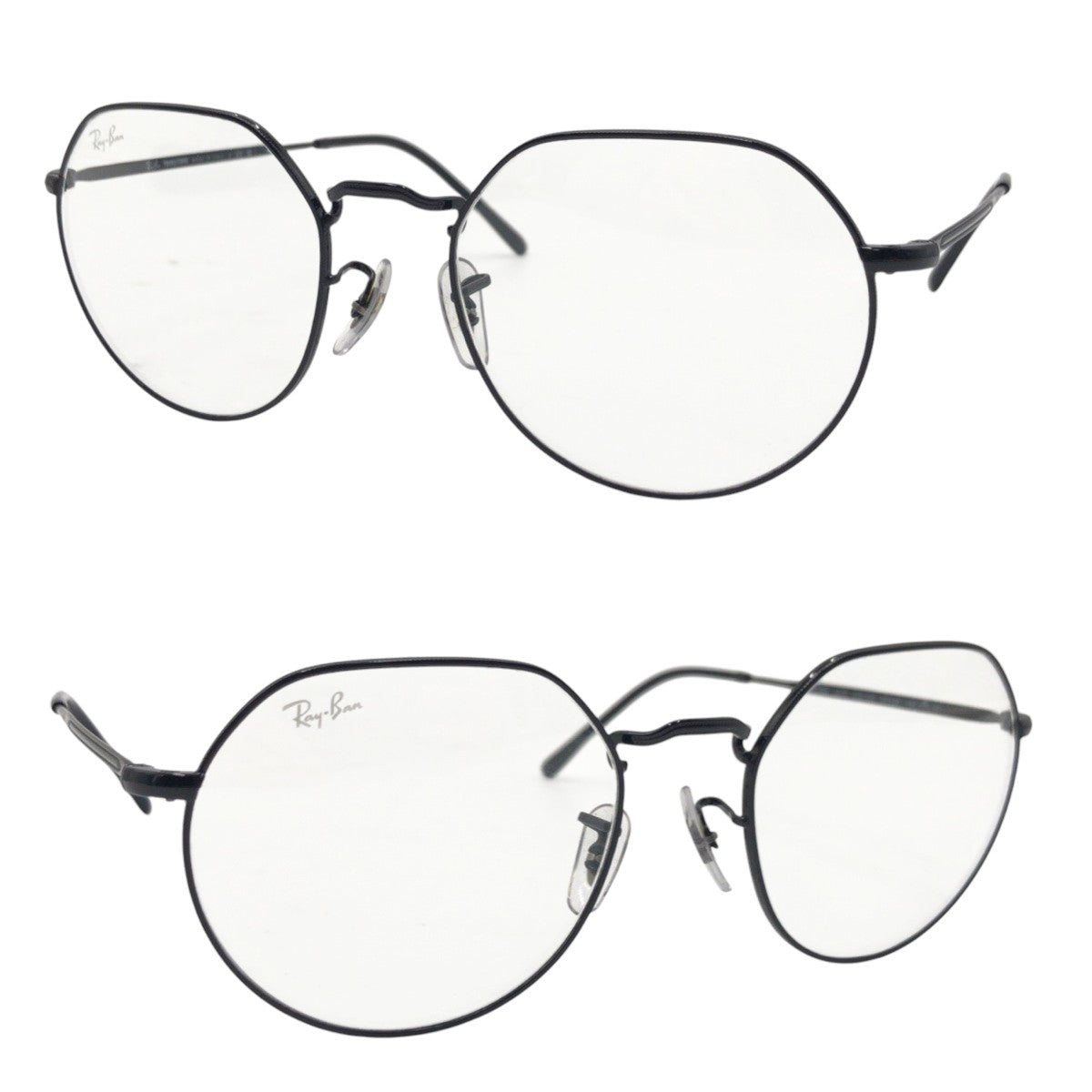 Ray-Ban Jack Black Metal RB3565 002/GG 5320 145 3F-OF Glasses Frame Unisex Men's