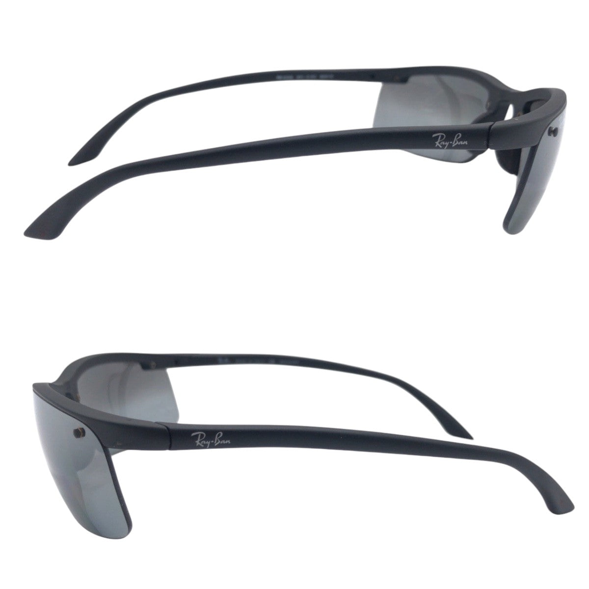 13577
Ray-Ban レイバン ブラック 黒 プラスチック RB4056 601-S 182 53□15 偏光レンズ スクエア  メンズ