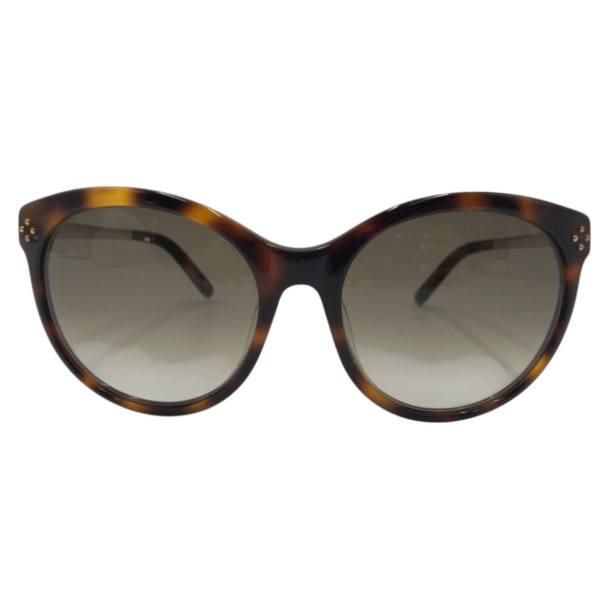 13579
Chloe クロエ ブラウン ゴールド プラスチック CE641 S 219 56□18 130 サングラス ラウンド  レディース