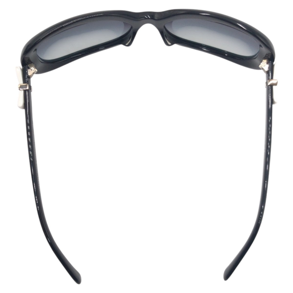 CHANEL シャネル ココマーク リボン ブラック 黒 プラスチック 5170 A c.501/3c 5817 スクエア  レディース