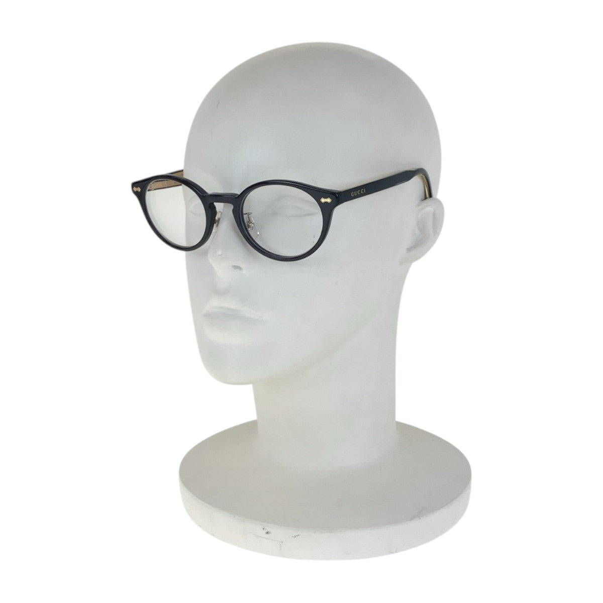 14143
GUCCI グッチ ブラック 黒 ゴールド プラスチック GG1127OJ 001 49□21-145 メガネ 男女兼用  メンズ