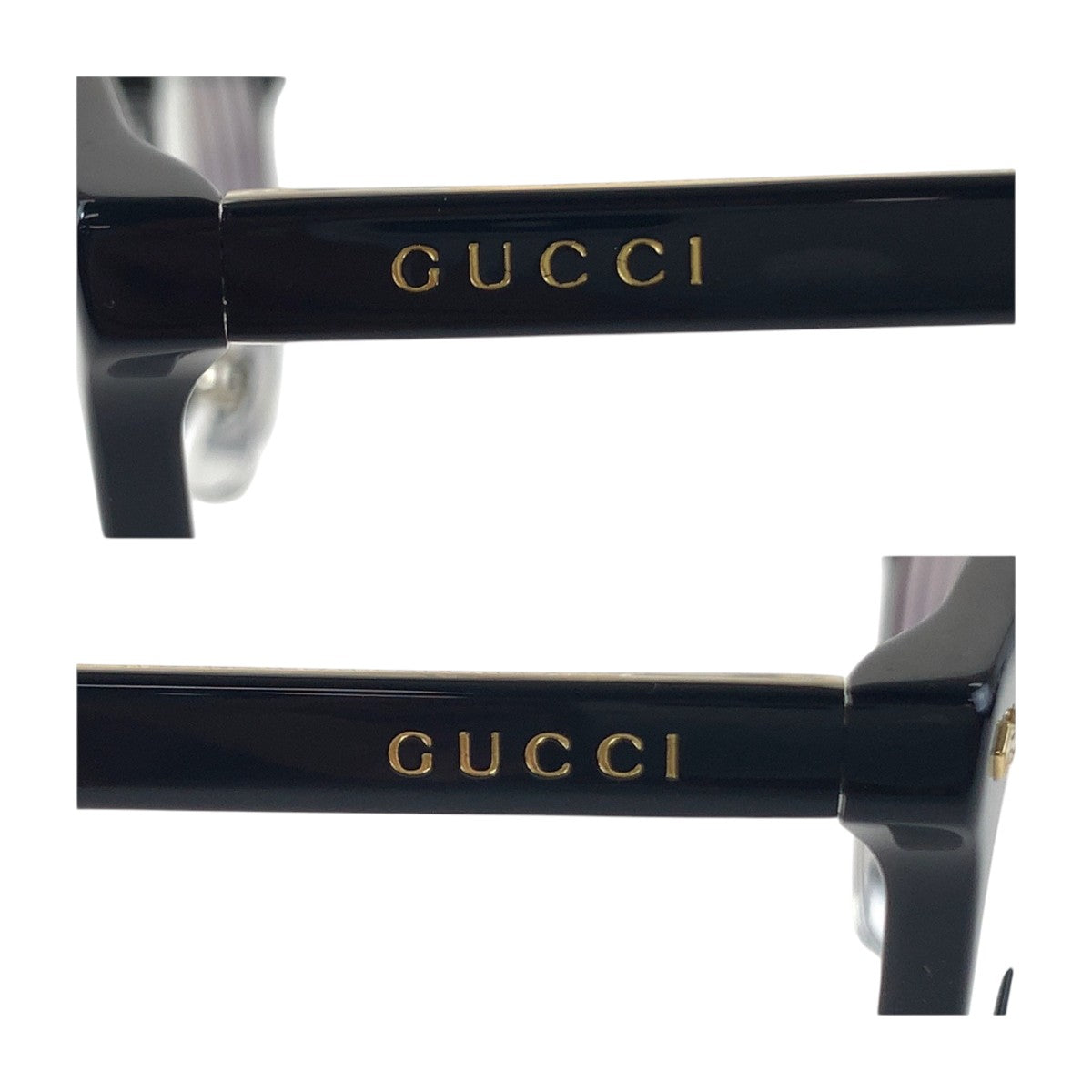 14143
GUCCI グッチ ブラック 黒 ゴールド プラスチック GG1127OJ 001 49□21-145 メガネ 男女兼用  メンズ