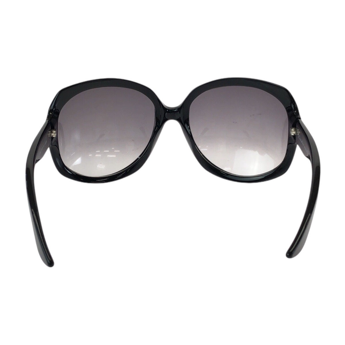 13583
Dior ディオール レンズグラデーション ブラック 黒 シルバー金具 プラスチック GLOSSY1 584LF 62□20 125 サングラス バタフライ  レディース