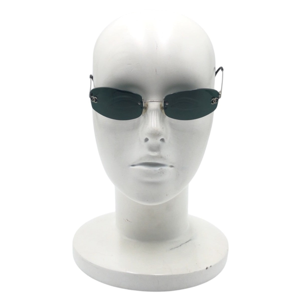CHANEL シャネル ココマーク ブラック 黒 シルバー メタル 4002 c.103/71 54◻︎19 130 サングラス スクエア  レディース
