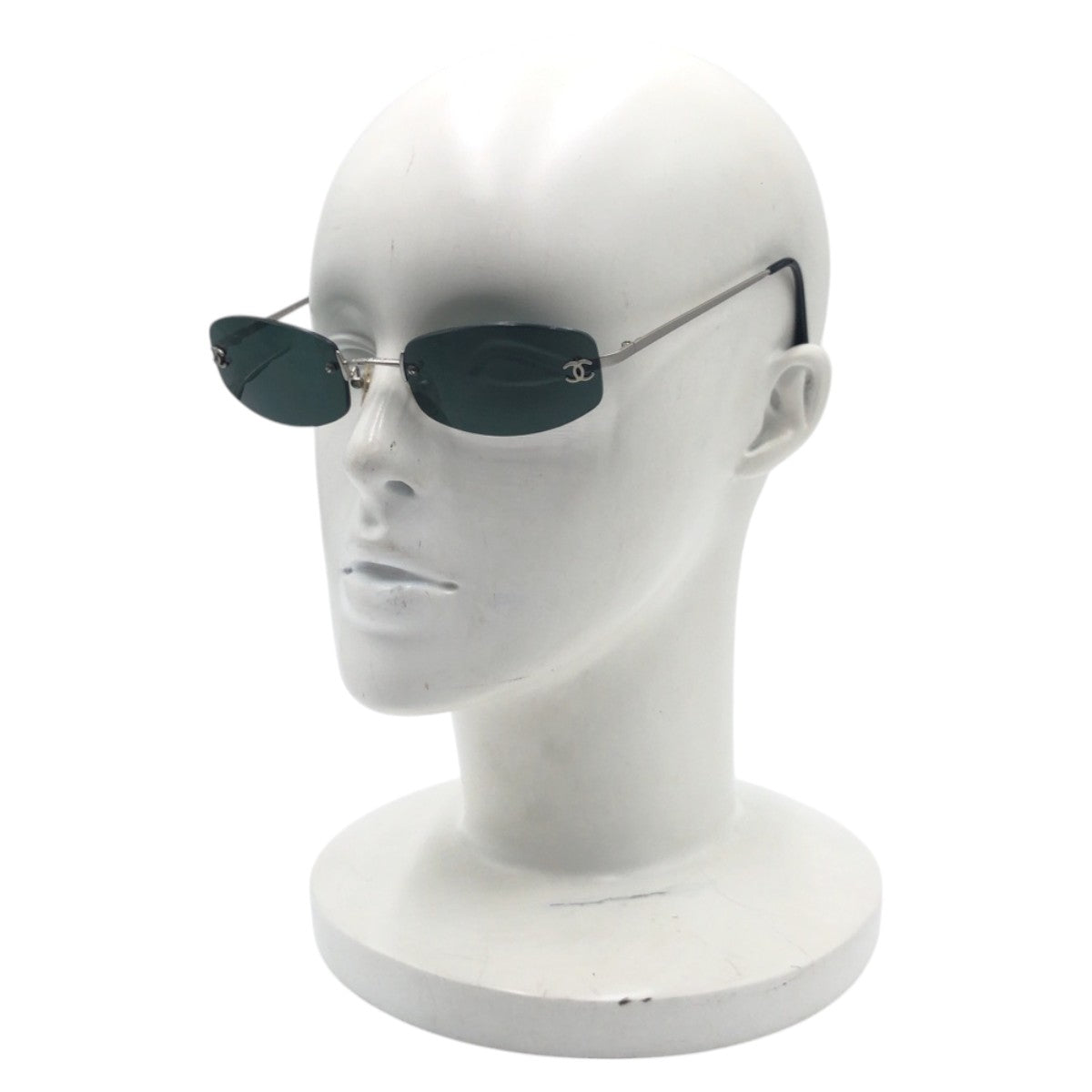 CHANEL シャネル ココマーク ブラック 黒 シルバー メタル 4002 c.103/71 54◻︎19 130 サングラス スクエア  レディース