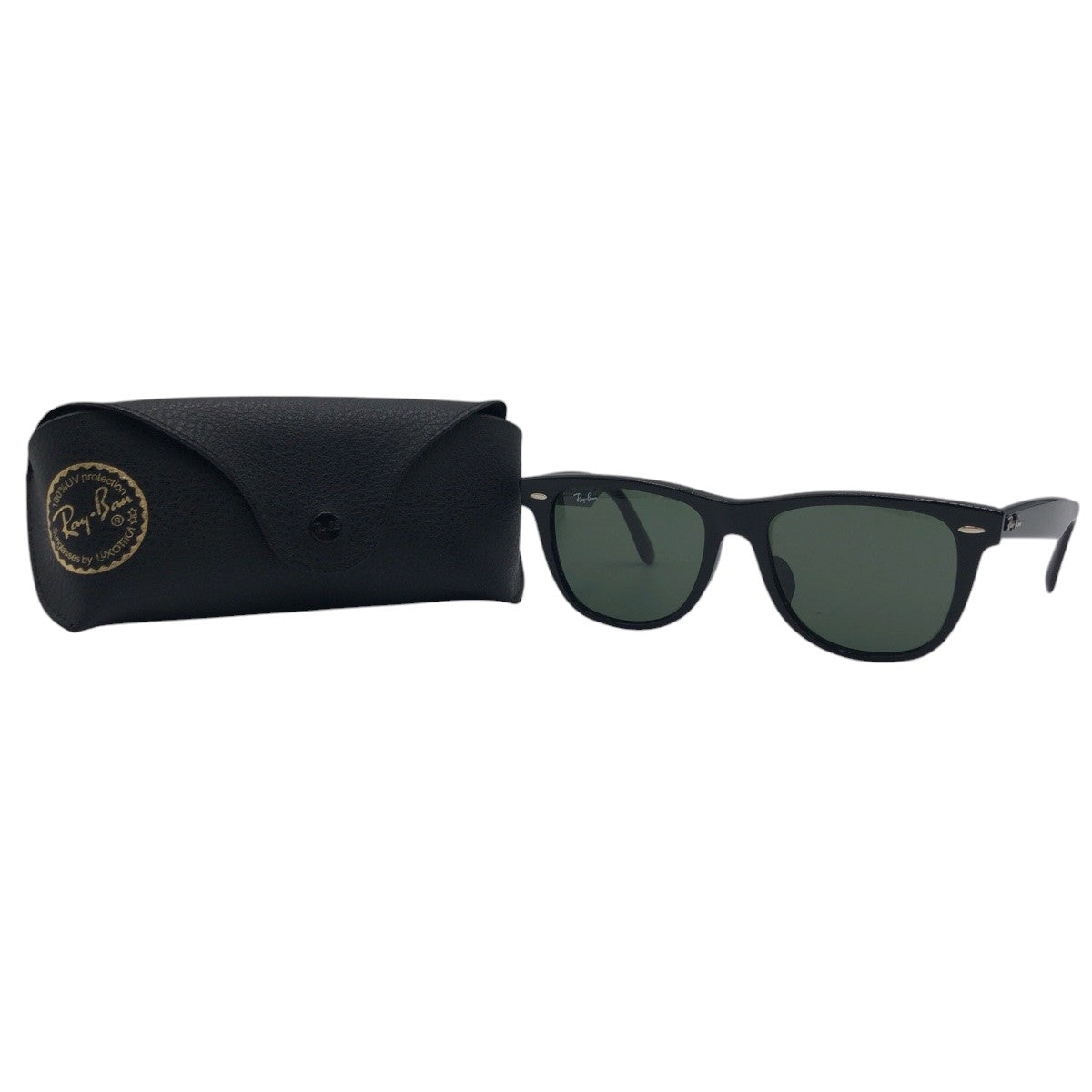 13586
Ray-Ban レイバン ウェイファーラー ブラック 黒 プラスチック RB2140-F 901 54□18 150 3N サングラス ウェリントン  メンズ