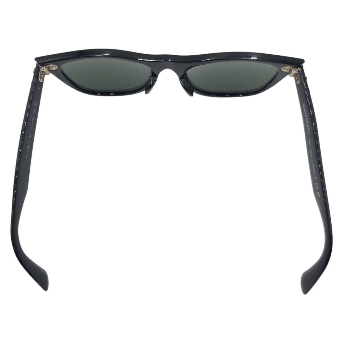 13586
Ray-Ban レイバン ウェイファーラー ブラック 黒 プラスチック RB2140-F 901 54□18 150 3N サングラス ウェリントン  メンズ