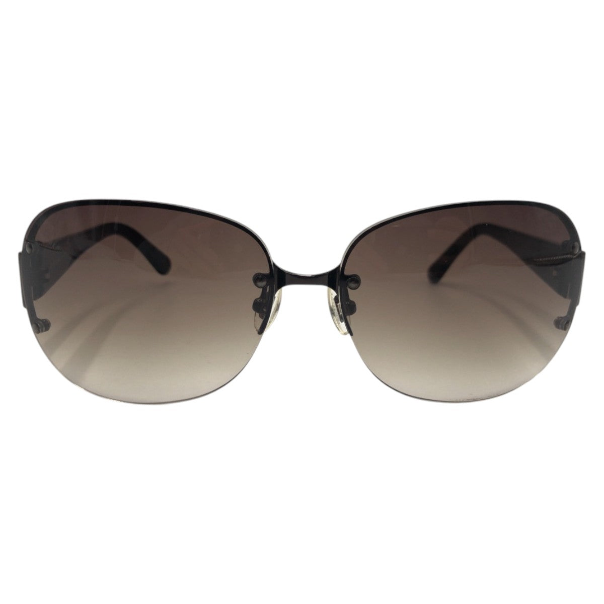PRADA Prada Brown Black Plastic JP0291 565 SPR 640 6314 1B16SS1 Sunglasses Unisex Round Men's