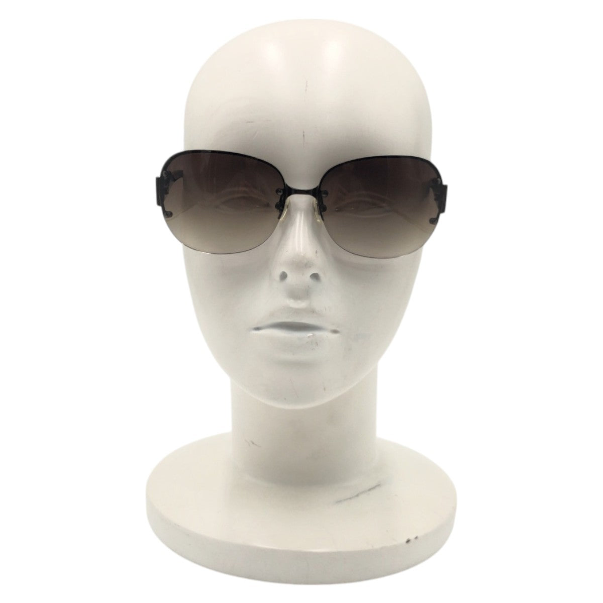 PRADA Prada Brown Black Plastic JP0291 565 SPR 640 6314 1B16SS1 Sunglasses Unisex Round Men's