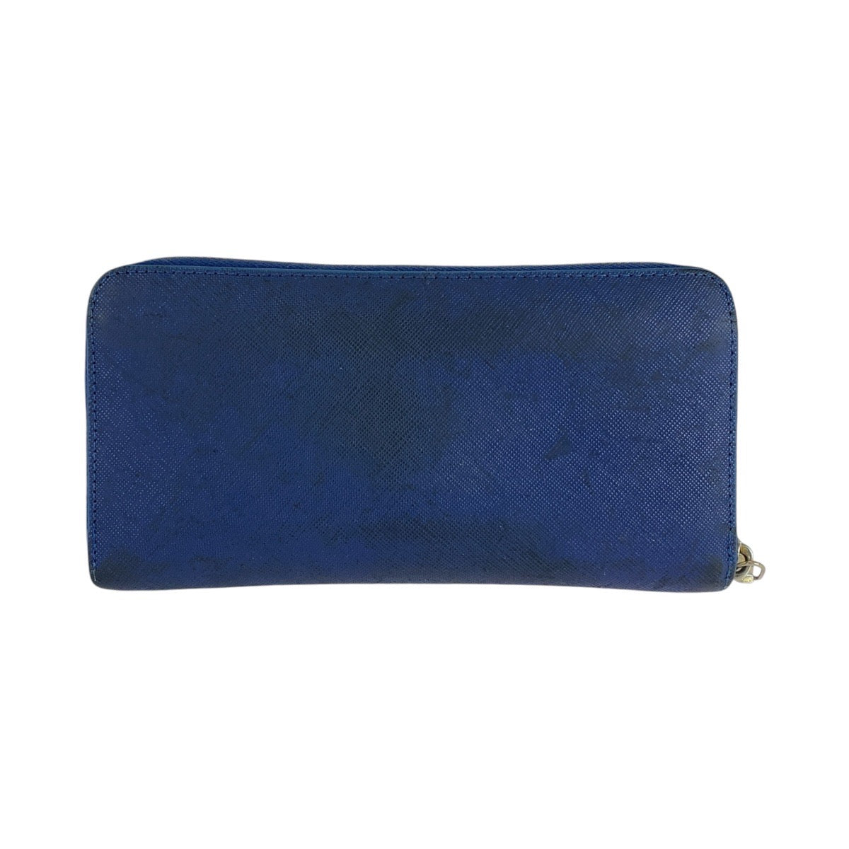 13587
MCM エム シー エム スタッズ ブルー ゴールド金具 レザー 長財布 ロングウォレット  レディース