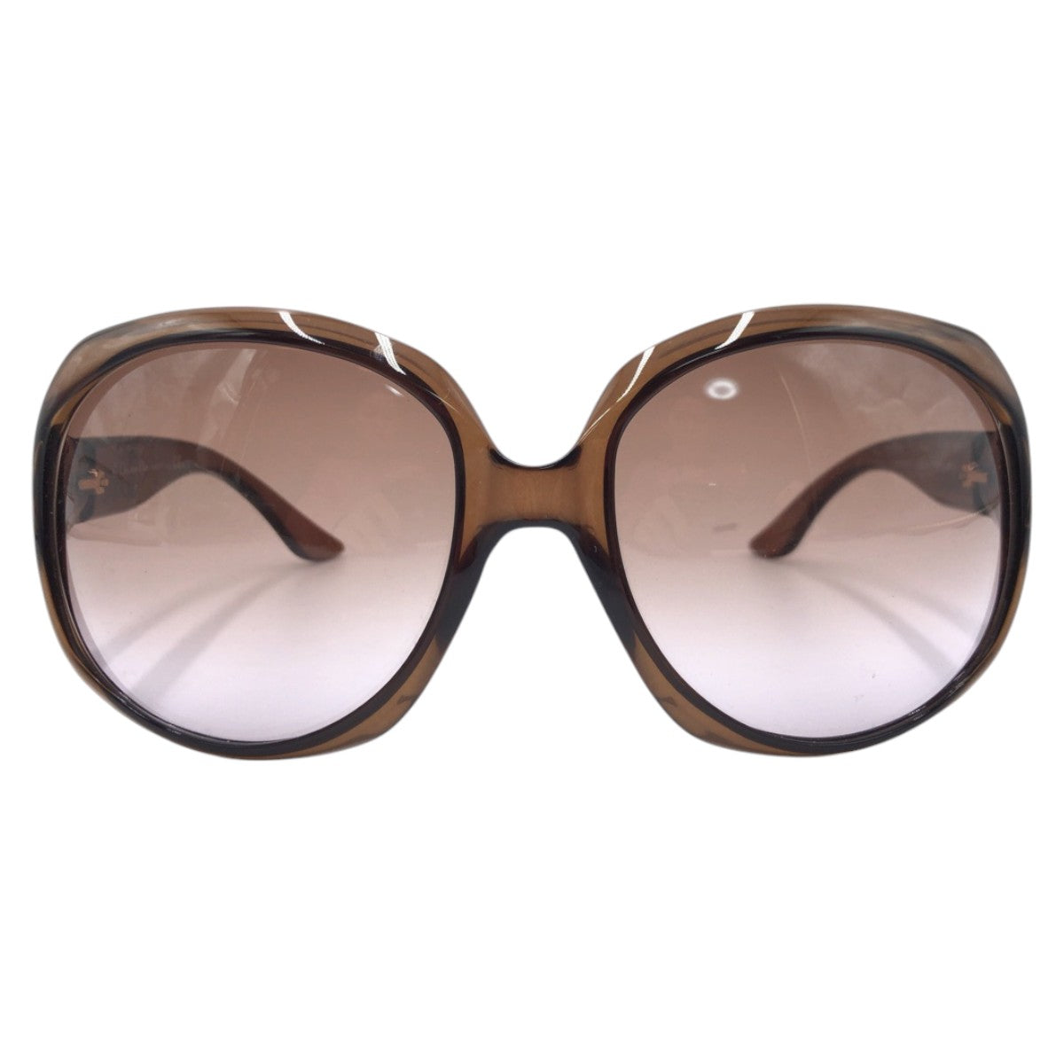 Dior ディオール DIOR GLOSSY ブラウン ゴールド プラスチック 1 KDCQR 6220 125 サングラス バタフライ  レディース