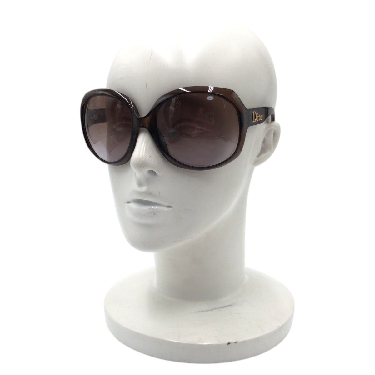 Dior ディオール DIOR GLOSSY ブラウン ゴールド プラスチック 1 KDCQR 6220 125 サングラス バタフライ  レディース