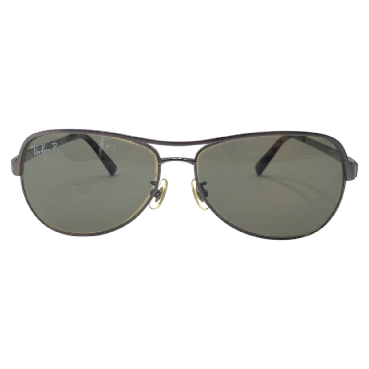 Ray-Ban Brown Metal RB8047 050/9A 60□14 140 Sunglasses Teardrop Men's
