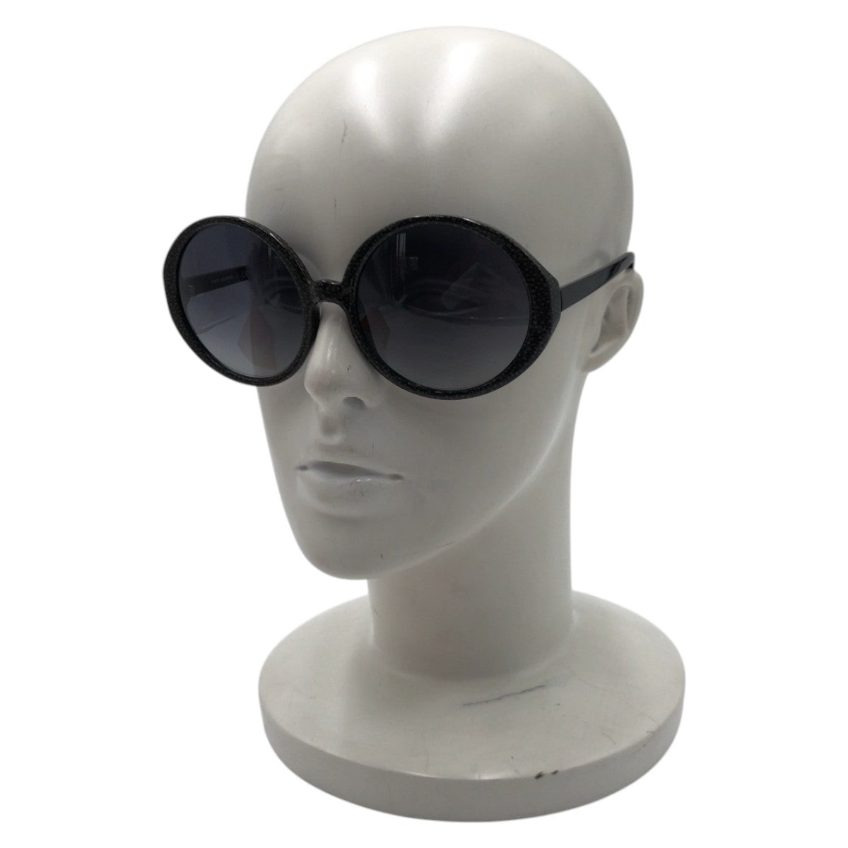 Tory Burch トリーバーチ 水玉 ブラック 黒 グレー プラスチック TY9017 1083/11 60□19 140 3N サングラス オーバル  レディース