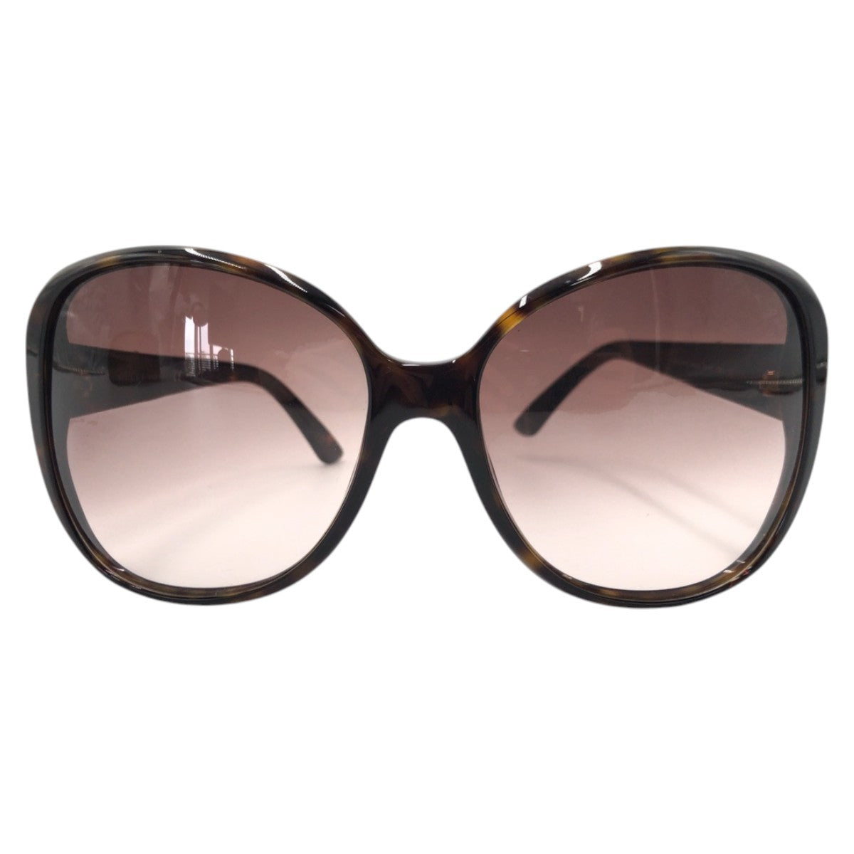 14146
GUCCI グッチ GGロゴ ブラウン プラスチック GG 3126/S 61□17 130 サングラス バタフライ  レディース ABP16