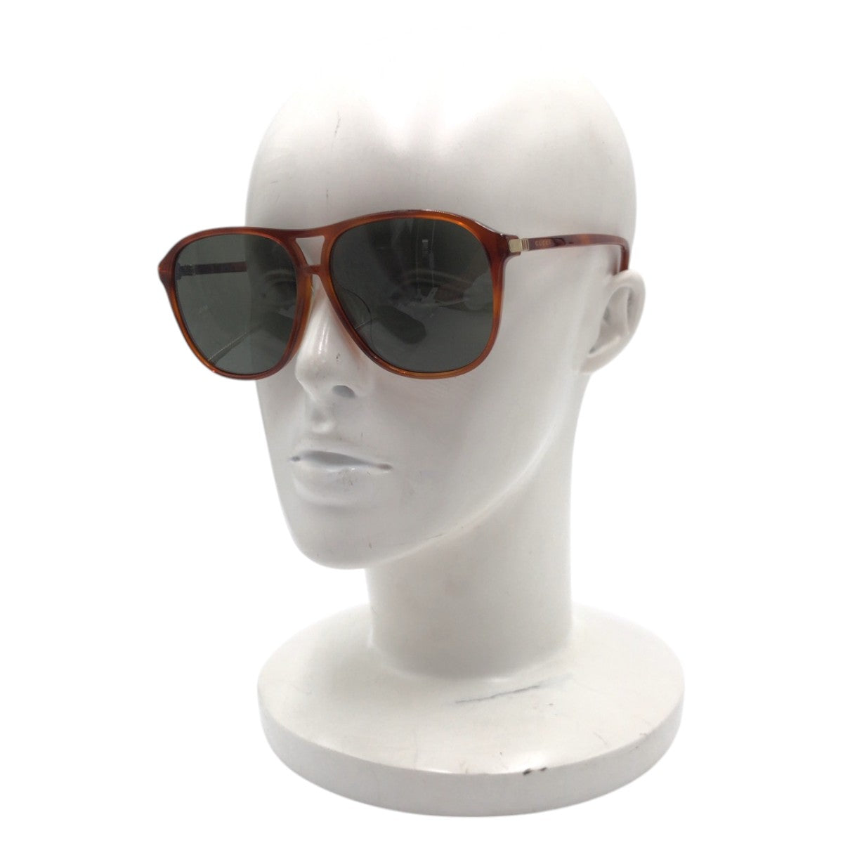 GUCCI グッチ ブラウン プラスチック GG0016 SA 004 59□13 145 サングラス ティアドロップ  メンズ