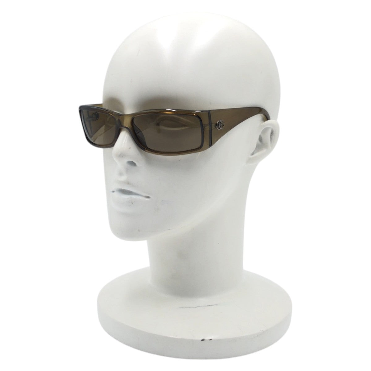 GUCCI グッチ GGロゴ ブラウン プラスチック 120 GG 14 93 1S K02 58□15 サングラス スクエア  レディース