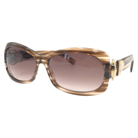 GUCCI グッチ ベルトモチーフ ブラウン ゴールド プラスチック GG2983/S RDAQ02 58◻︎14 120 サングラス 男女兼用 スクエア  メンズ