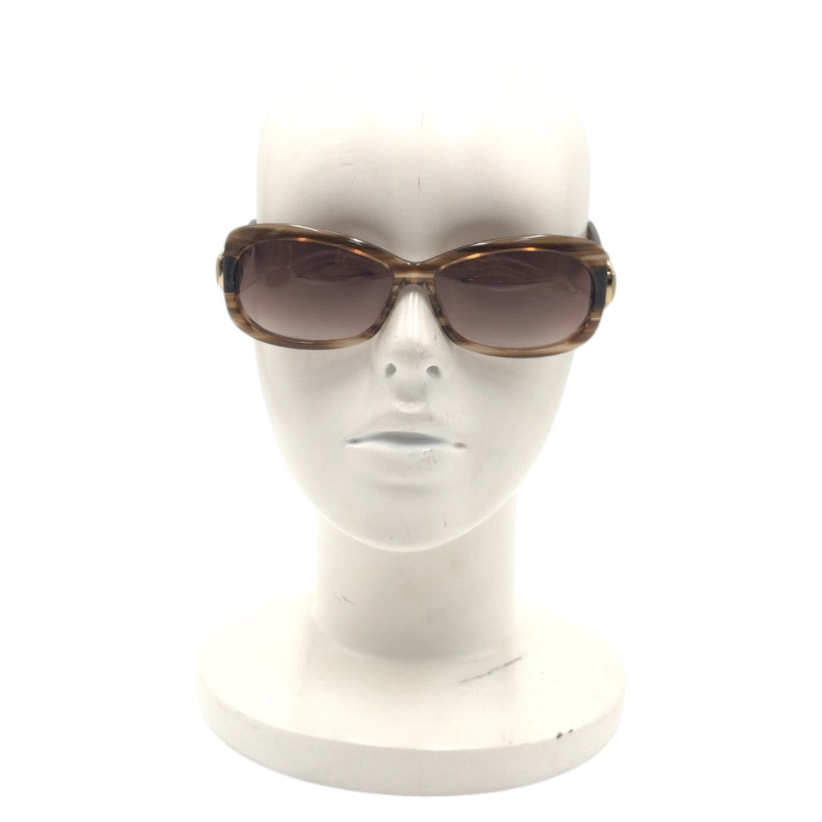 GUCCI グッチ ベルトモチーフ ブラウン ゴールド プラスチック GG2983/S RDAQ02 58◻︎14 120 サングラス 男女兼用 スクエア  メンズ