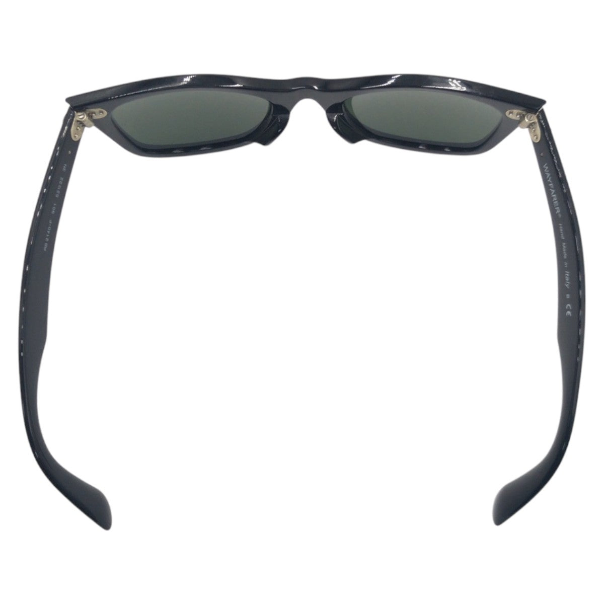 14147
Ray-Ban レイバン ウェイファーラー ブラック 黒 プラスチック RB2140-F 901 52◻︎22 3N サングラス ウェリントン  メンズ