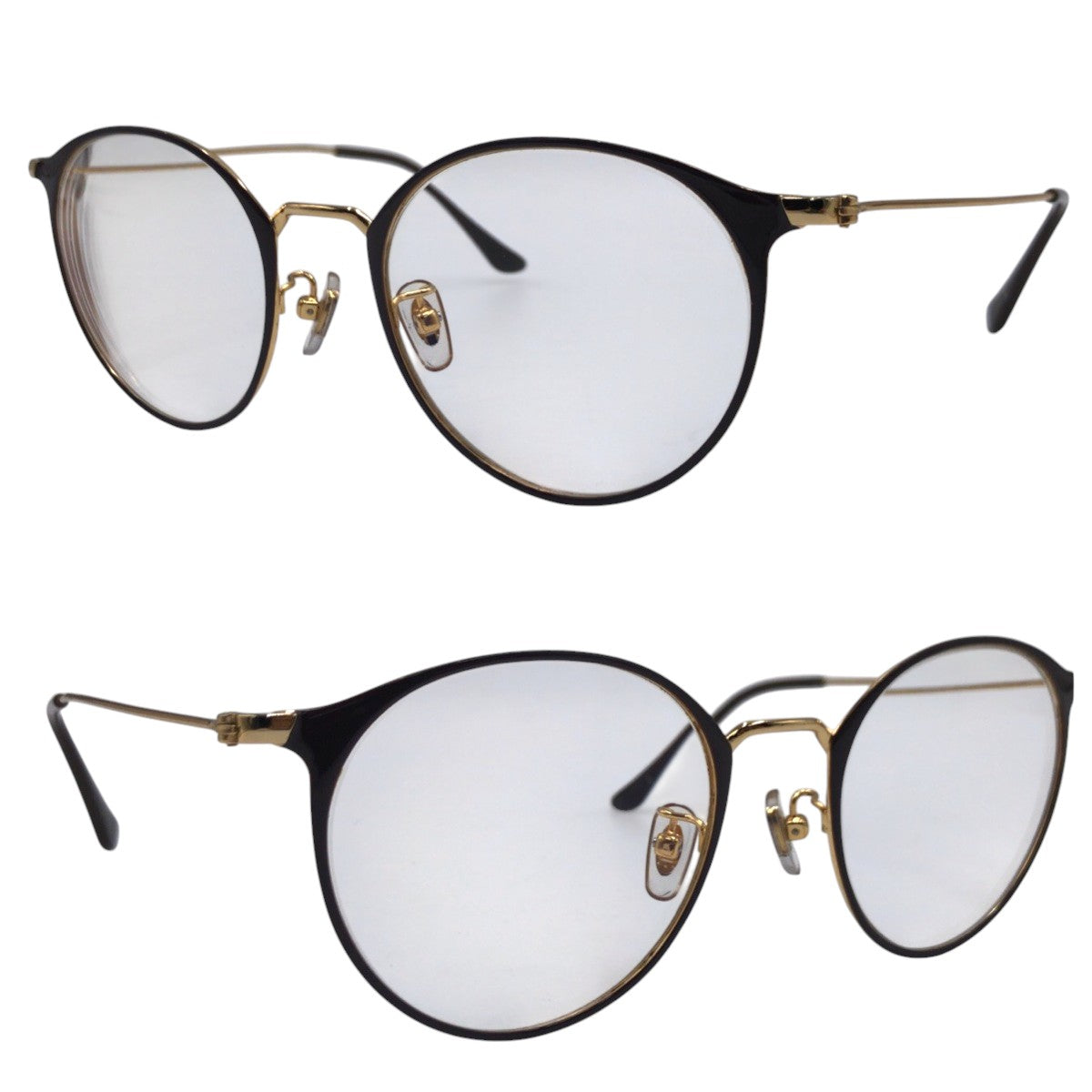13591
Ray-Ban レイバン ゴールド ブラウン メタル RB6378 F メガネ サングラス フレーム  メンズ