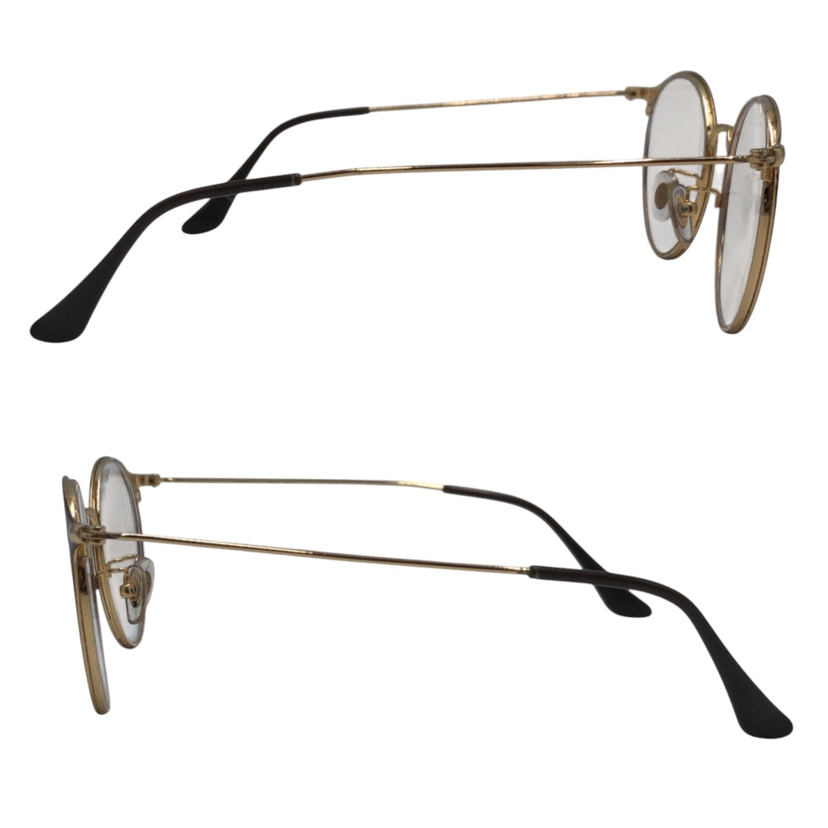 13591
Ray-Ban レイバン ゴールド ブラウン メタル RB6378 F メガネ サングラス フレーム  メンズ