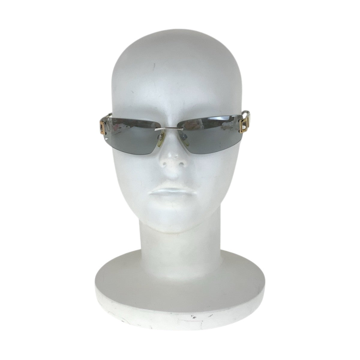 14148
BVLGARI ブルガリ グレー シルバー メタル AB5427365 サングラス スクエア  メンズ