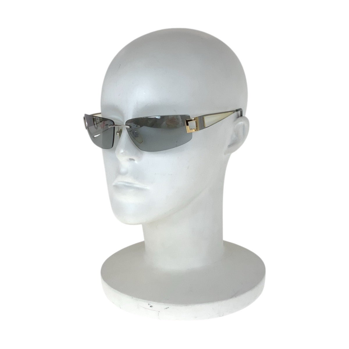 14148
BVLGARI ブルガリ グレー シルバー メタル AB5427365 サングラス スクエア  メンズ