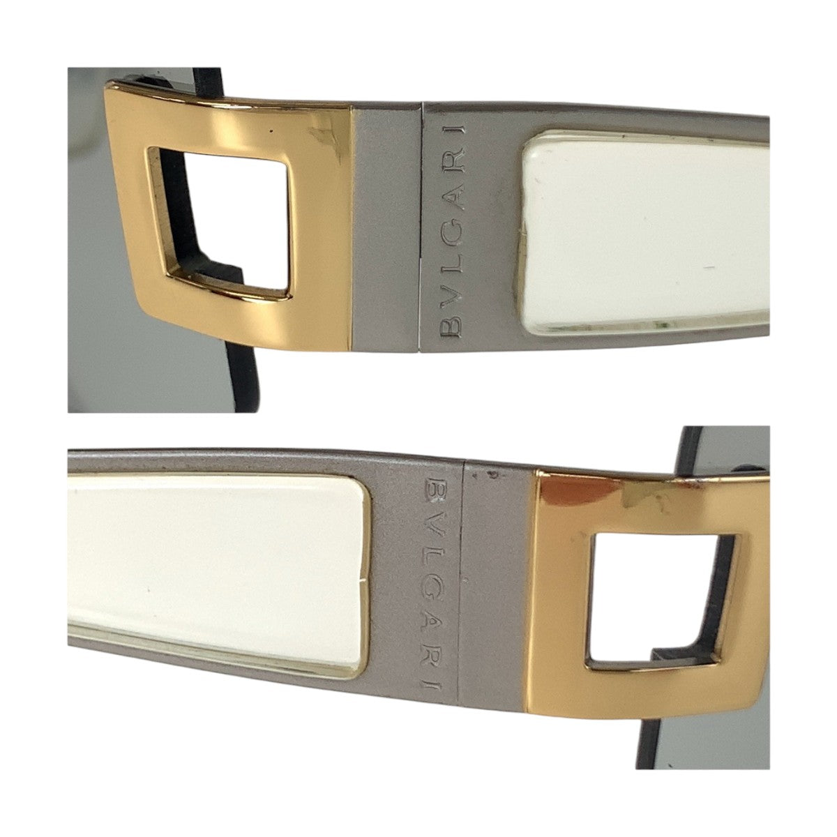 14148
BVLGARI ブルガリ グレー シルバー メタル AB5427365 サングラス スクエア  メンズ
