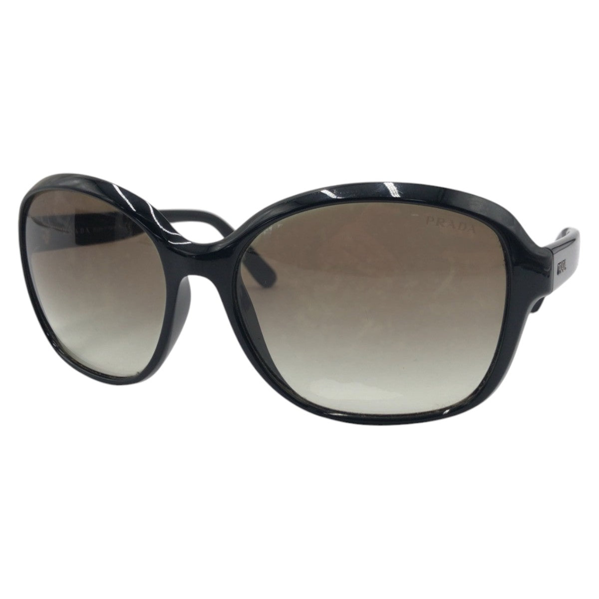 PRADA Prada Black Plastic SPR18Q 62◻︎17 1AB OA7 140 2N Sunglasses Unisex Butterfly Women's