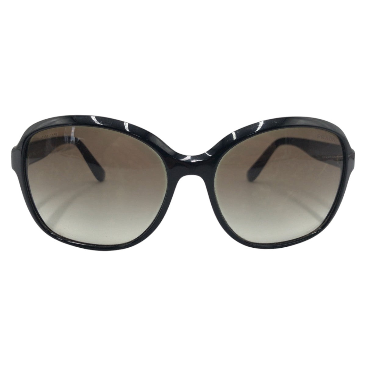 PRADA Prada Black Plastic SPR18Q 62◻︎17 1AB OA7 140 2N Sunglasses Unisex Butterfly Women's