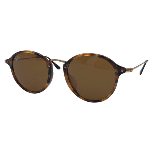 14150
Ray-Ban レイバン ラウンドフレックス ブラウン ゴールド メタル / プラスチック RB2447-F 1160 49◻︎21 145 3N サングラス ラウンド  メンズ