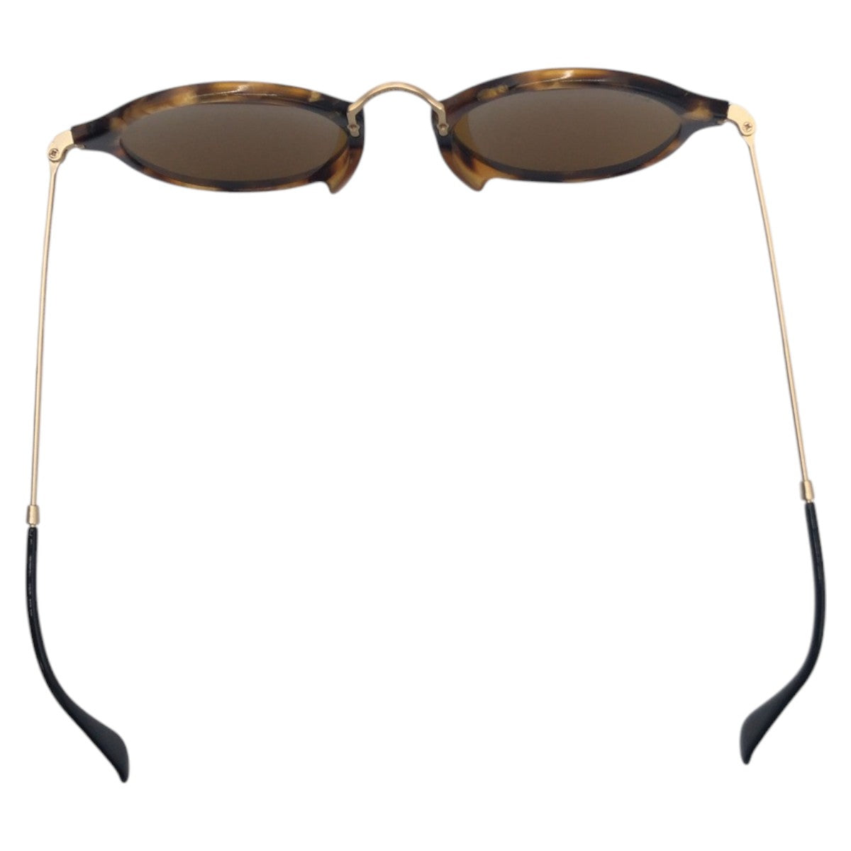 14150
Ray-Ban レイバン ラウンドフレックス ブラウン ゴールド メタル / プラスチック RB2447-F 1160 49◻︎21 145 3N サングラス ラウンド  メンズ