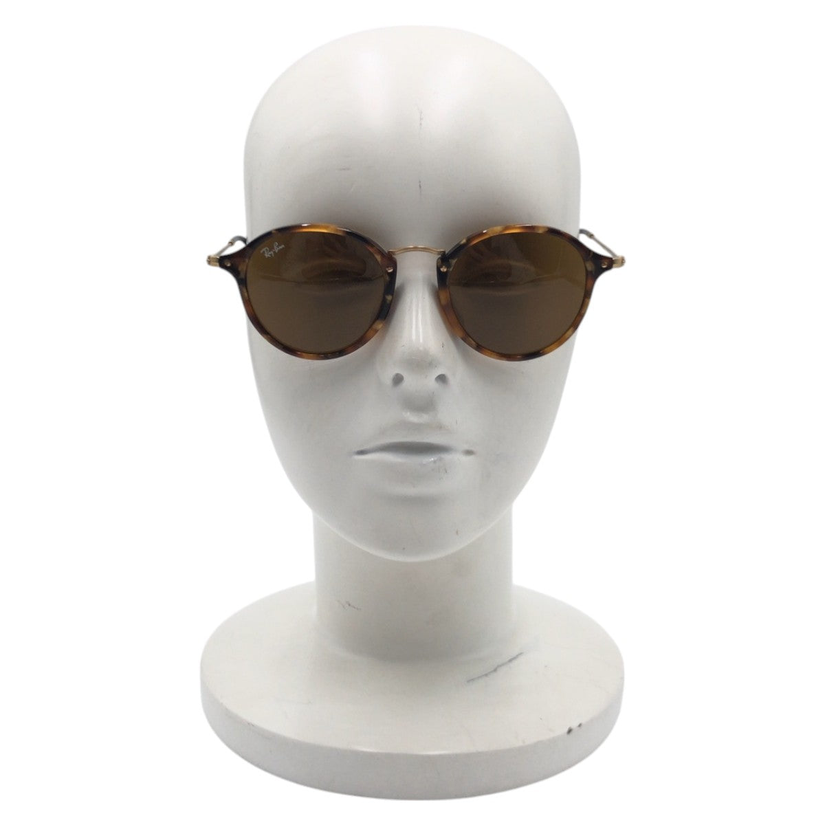 14150
Ray-Ban レイバン ラウンドフレックス ブラウン ゴールド メタル / プラスチック RB2447-F 1160 49◻︎21 145 3N サングラス ラウンド  メンズ