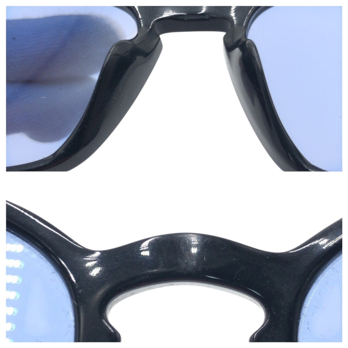 Ray-Ban Ray-Ban Black Blue Plastic RB4258-F 601/80 52□20 150 2N Sunglasses Wellington Men's