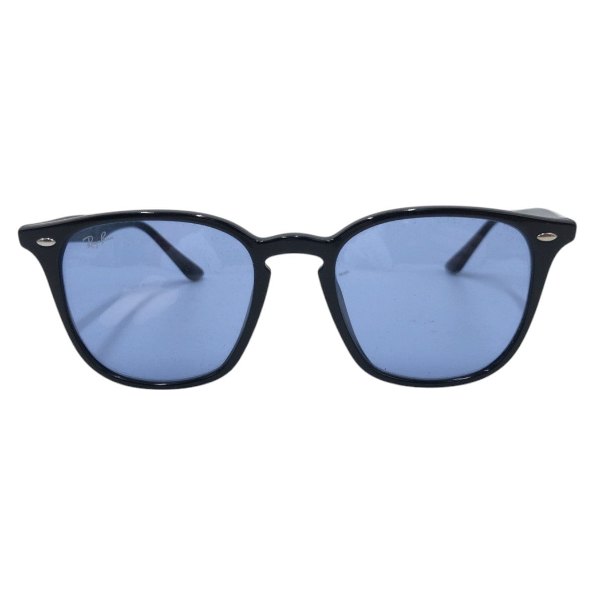 Ray-Ban Ray-Ban Black Blue Plastic RB4258-F 601/80 52□20 150 2N Sunglasses Wellington Men's