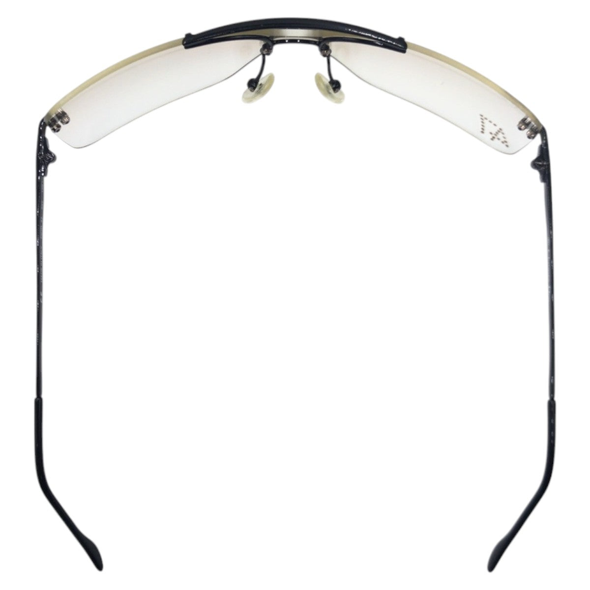 Dior ディオール 47 ラインストーン シルバー メタル DIOR 47 92T 125 サングラス スクエア  レディース