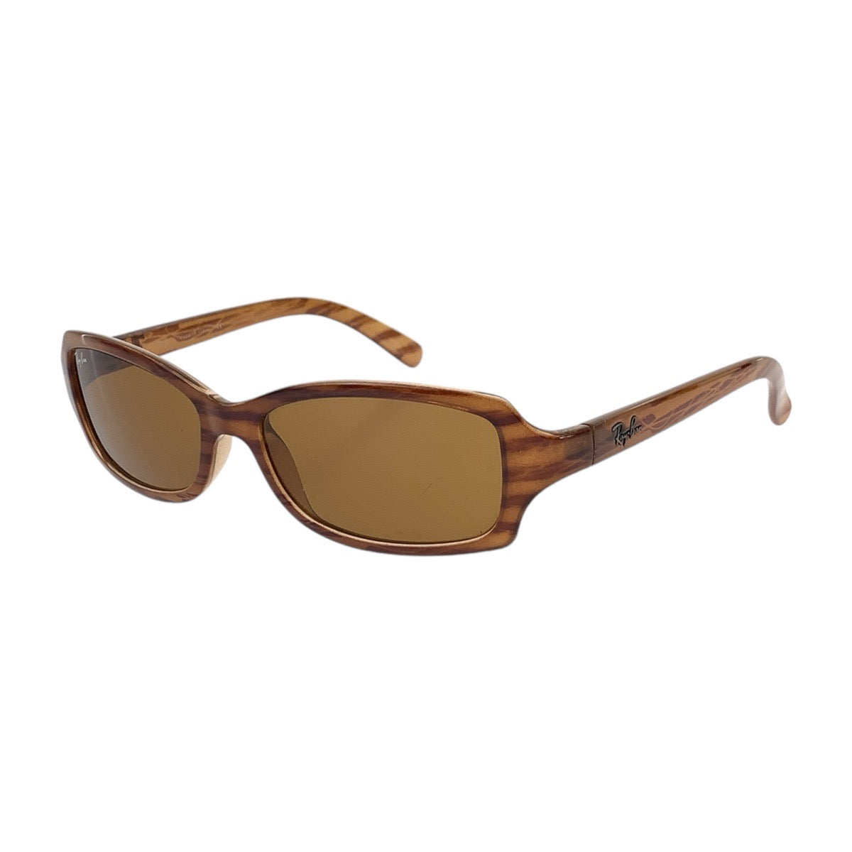 13598
Ray-Ban レイバン 木目調 ブラウン シルバー金具 プラスチック RB2130 938 サングラス ウェリントン  メンズ