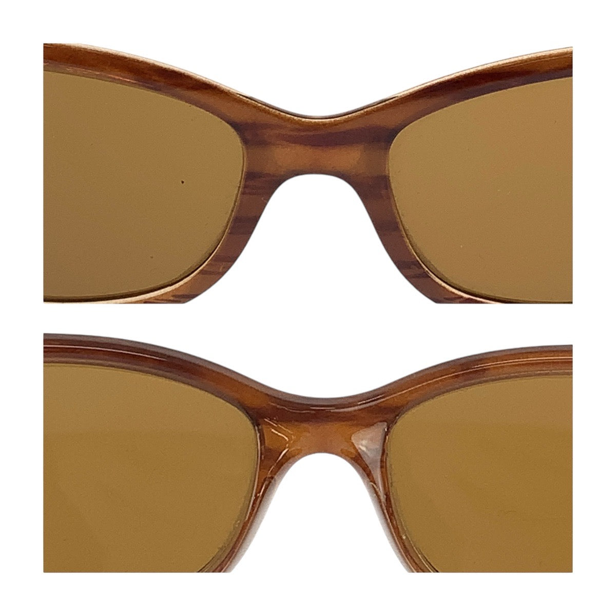 13598
Ray-Ban レイバン 木目調 ブラウン シルバー金具 プラスチック RB2130 938 サングラス ウェリントン  メンズ
