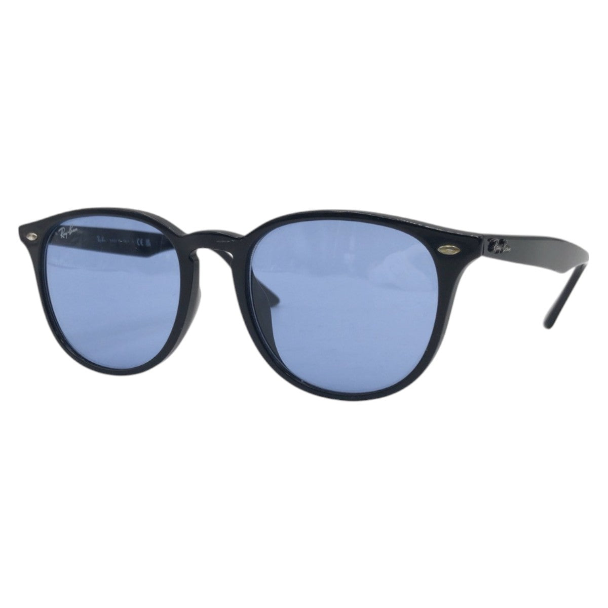 13599
Ray-Ban レイバン ブラック 黒 ブルー プラスチック RB4259 F 男女兼用 ウェリントン  メンズ