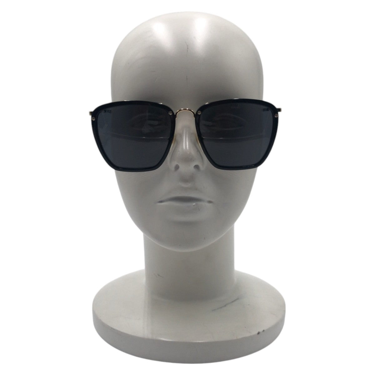 GUCCI グッチ ブラック 黒 メタル GG0673S oo1 56□20 145 サングラス スクエア  メンズ