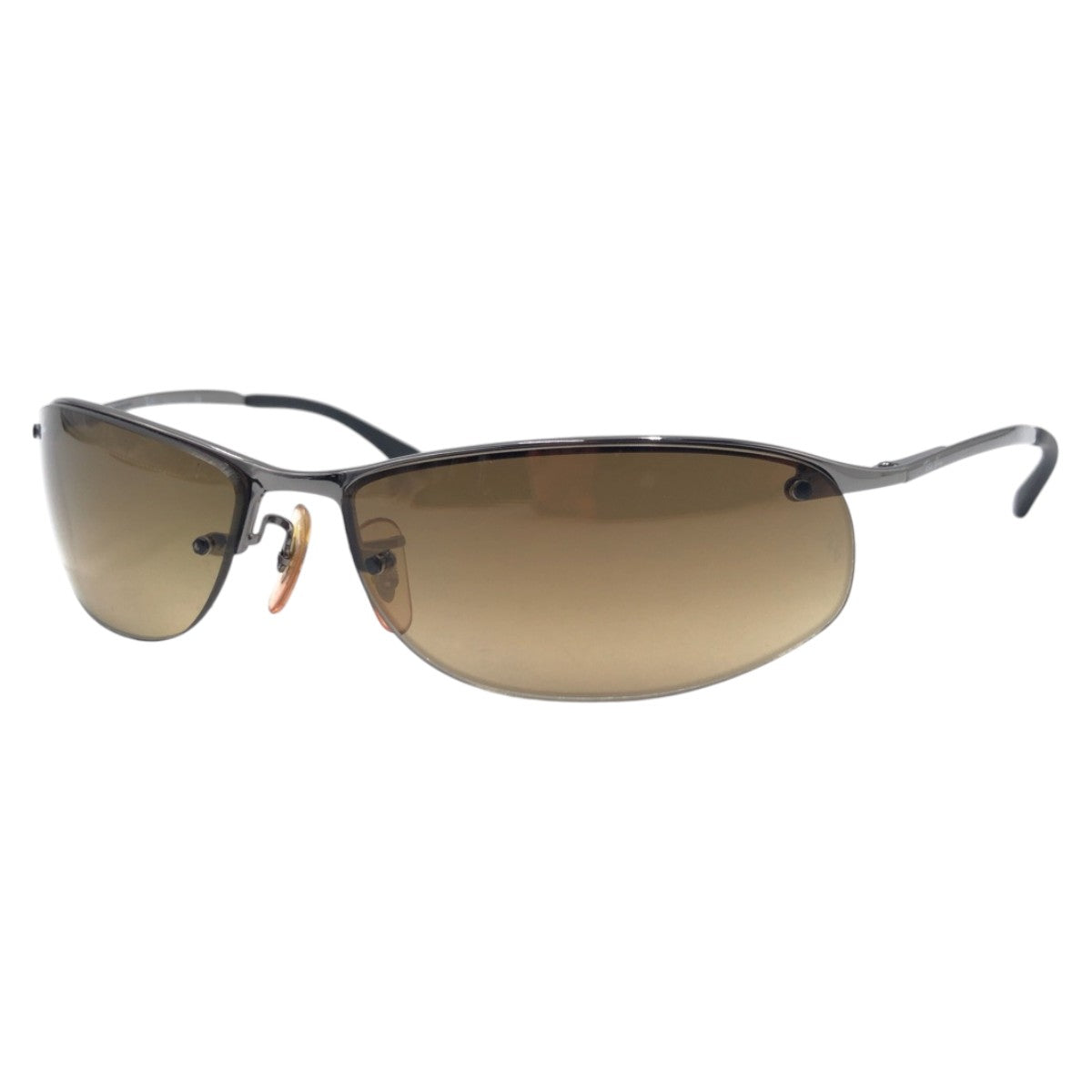 13600
Ray-Ban レイバン TOP BAR ブラウン シルバー メタル RB3179 サングラス オーバル  メンズ