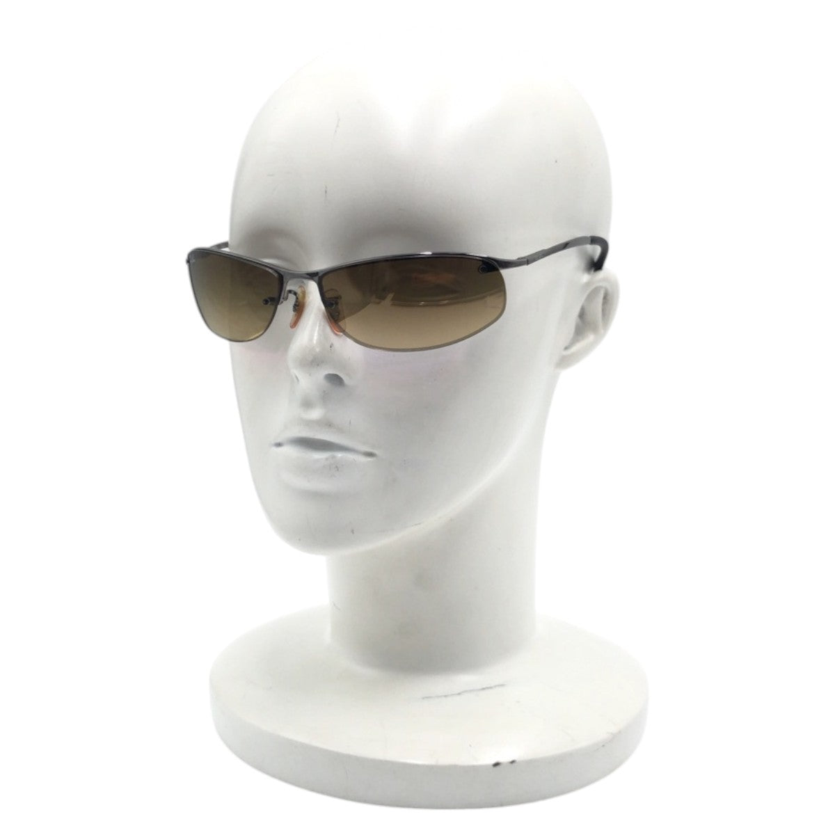 13600
Ray-Ban レイバン TOP BAR ブラウン シルバー メタル RB3179 サングラス オーバル  メンズ