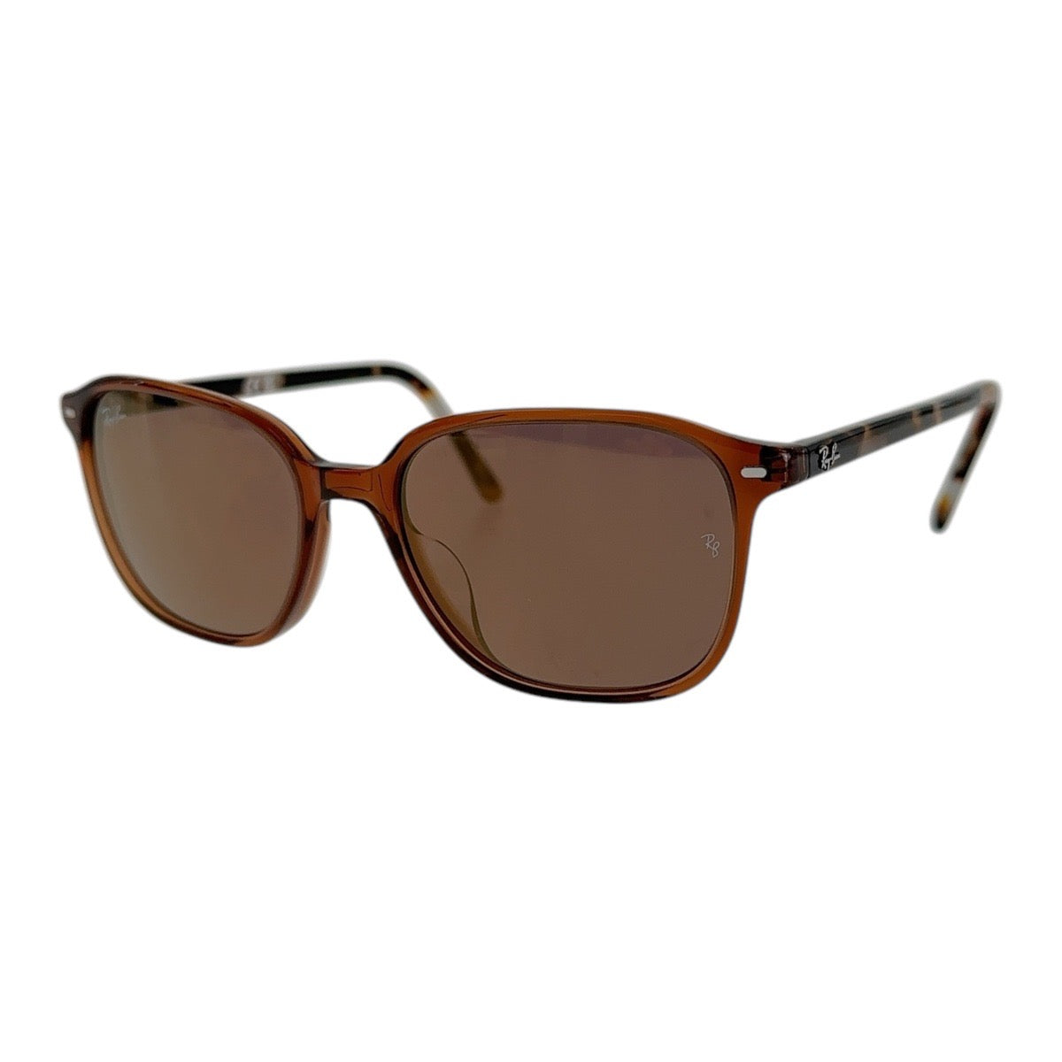 13601
Ray-Ban レイバン LEONARD ブラウン シルバー金具 プラスチック RB2193F 663693 55□18 145 3N サングラス ウェリントン  メンズ