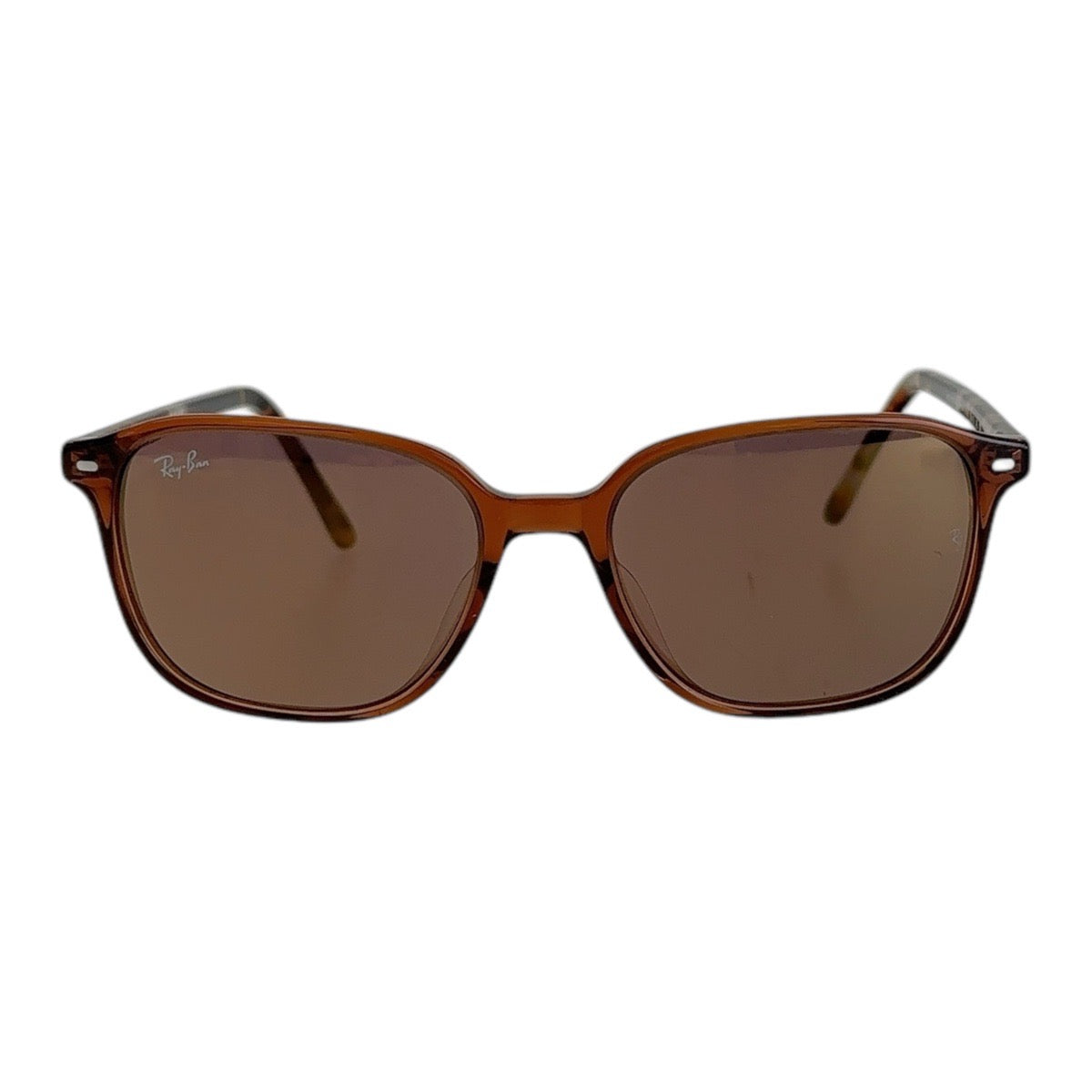 13601
Ray-Ban レイバン LEONARD ブラウン シルバー金具 プラスチック RB2193F 663693 55□18 145 3N サングラス ウェリントン  メンズ
