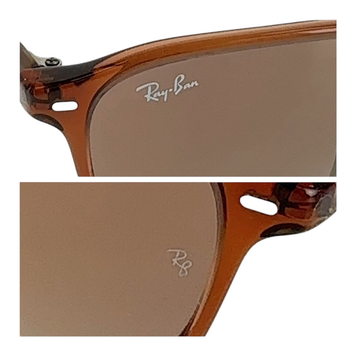 13601
Ray-Ban レイバン LEONARD ブラウン シルバー金具 プラスチック RB2193F 663693 55□18 145 3N サングラス ウェリントン  メンズ