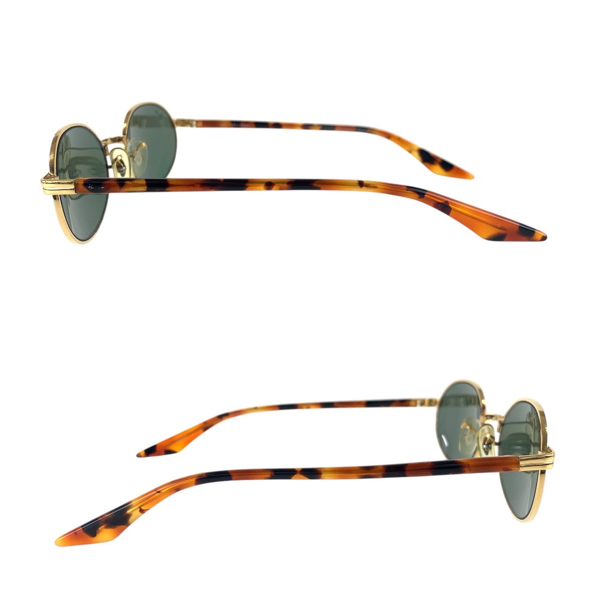 14153
Ray-Ban レイバン ヴィンテージ ボシュロム マーブル柄 フルリム ブラウン ゴールド金具 プラスチック / メタル W2188 NKBK サングラス 男女兼用 ラウンド  メンズ