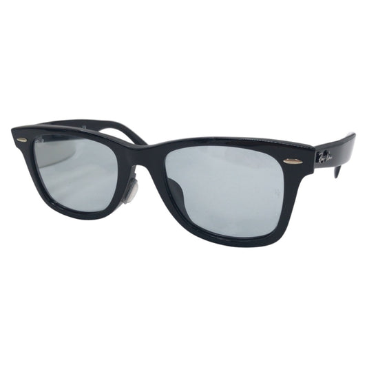 14154
Ray-Ban レイバン ウェイファーラー ブラック 黒 ブルー プラスチック RB2140-F 601/125 52◻︎22 150 1N サングラス ウェリントン  メンズ