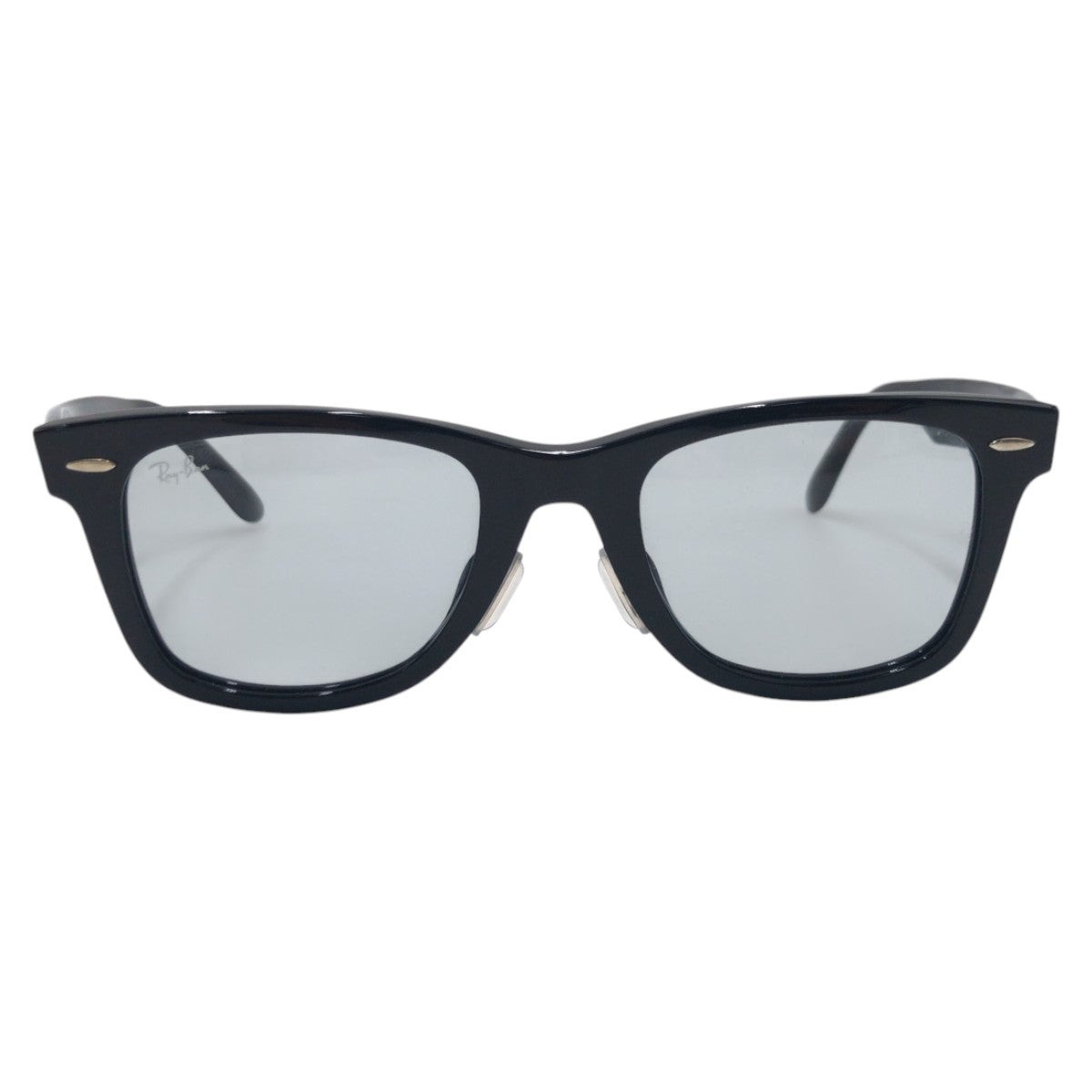 14154
Ray-Ban レイバン ウェイファーラー ブラック 黒 ブルー プラスチック RB2140-F 601/125 52◻︎22 150 1N サングラス ウェリントン  メンズ