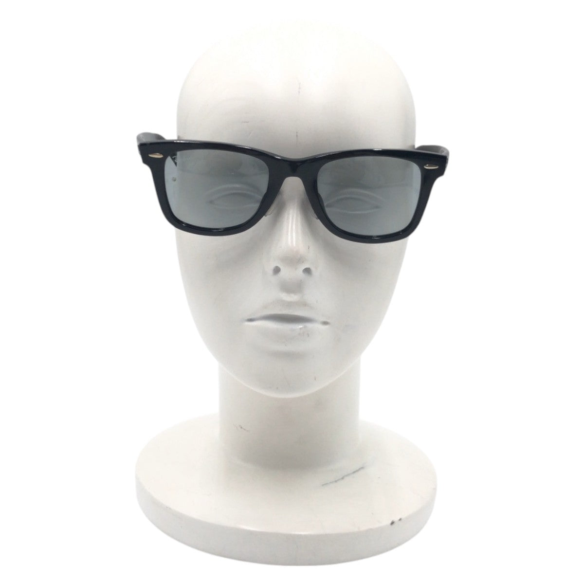 14154
Ray-Ban レイバン ウェイファーラー ブラック 黒 ブルー プラスチック RB2140-F 601/125 52◻︎22 150 1N サングラス ウェリントン  メンズ